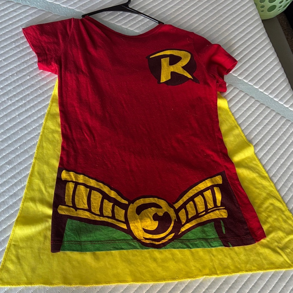 Batman Robin Costume - Red and Yellow